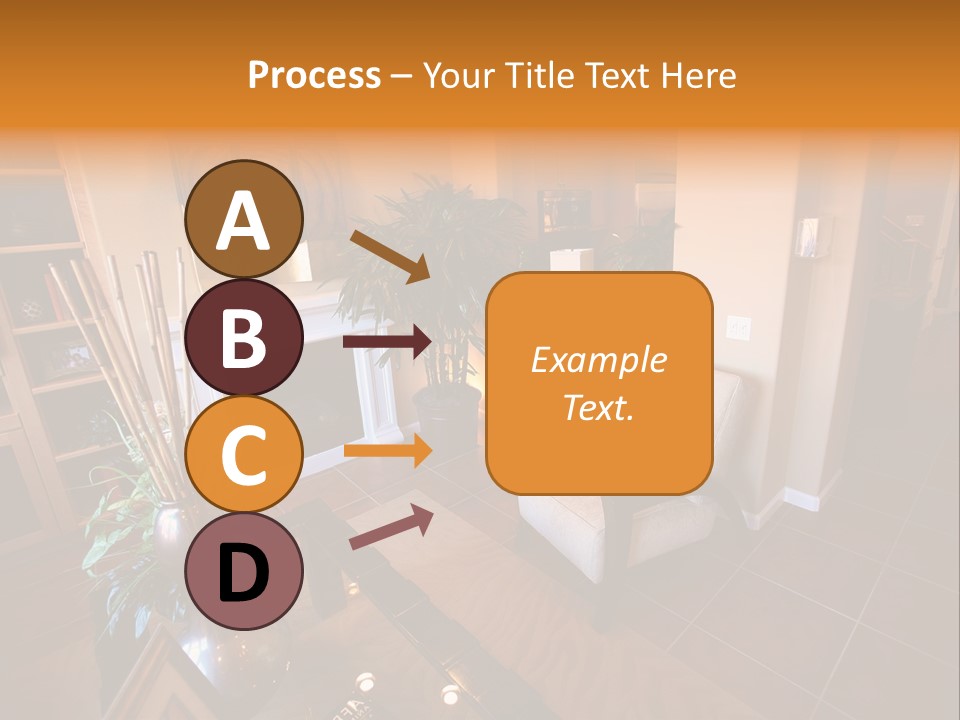 Table Inside Sit PowerPoint Template