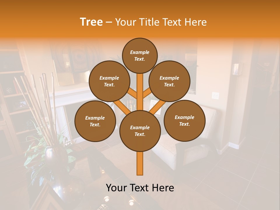 Table Inside Sit PowerPoint Template