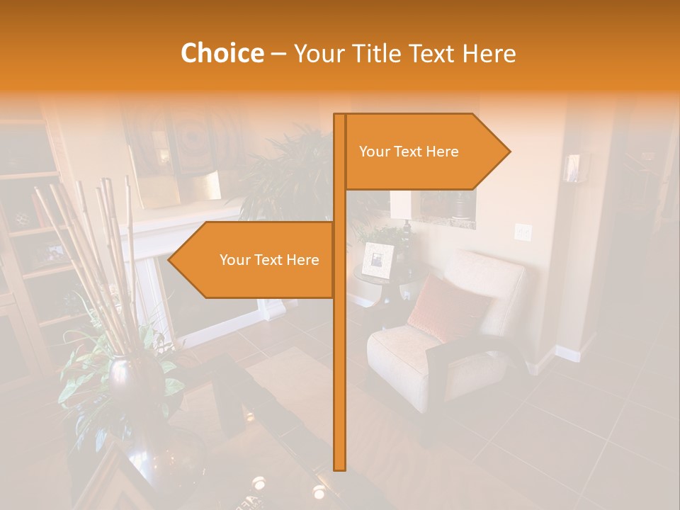 Table Inside Sit PowerPoint Template