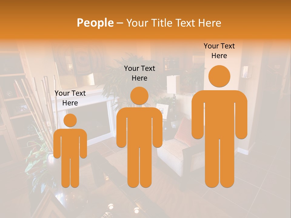 Table Inside Sit PowerPoint Template