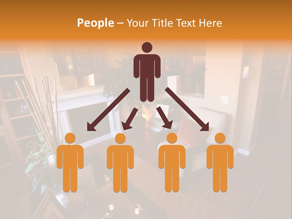 Table Inside Sit PowerPoint Template