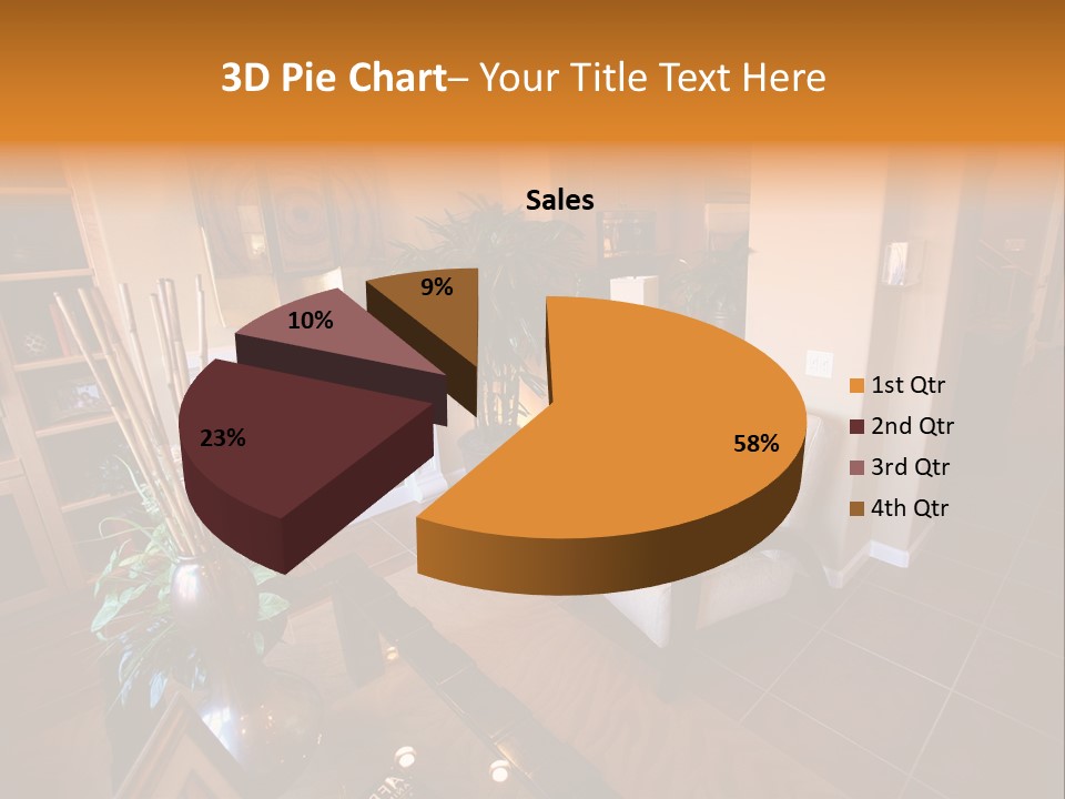 Table Inside Sit PowerPoint Template