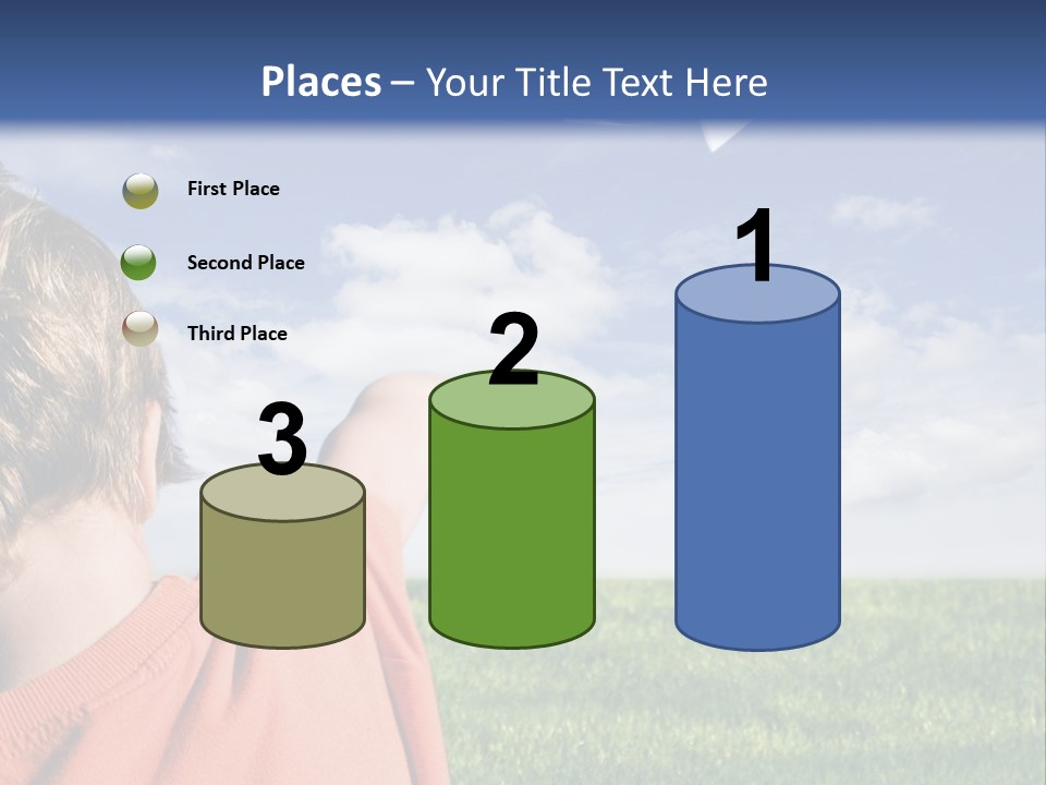 Away Youth Dart PowerPoint Template