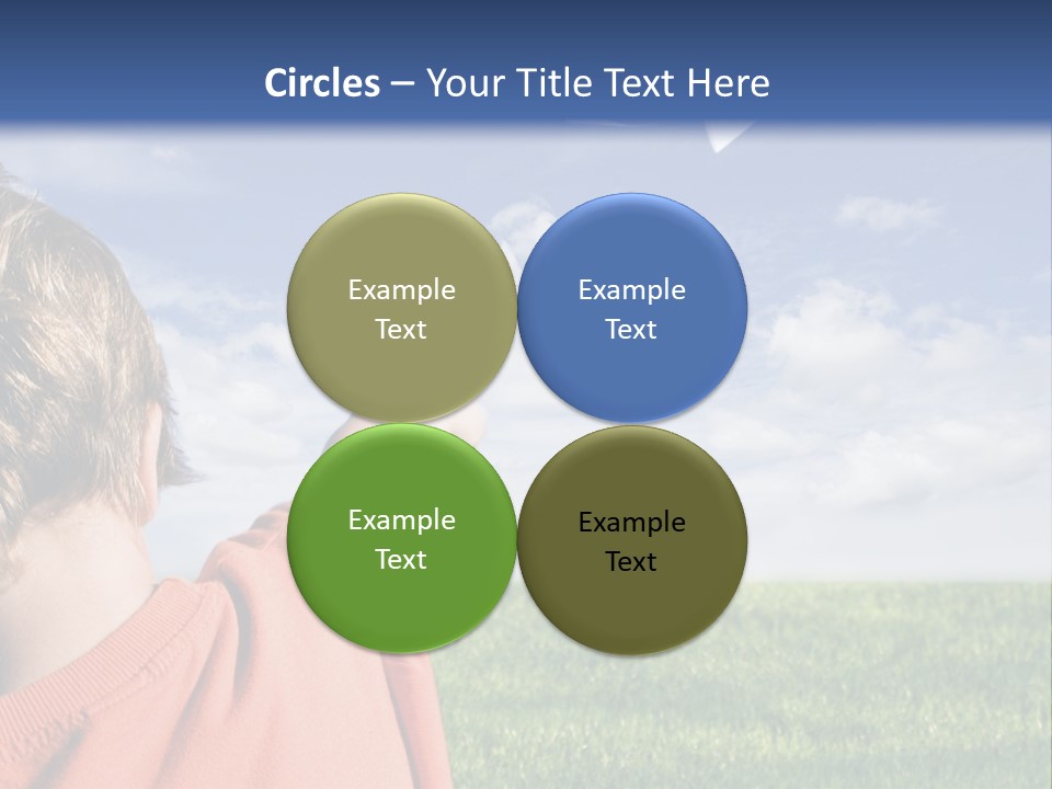 Away Youth Dart PowerPoint Template