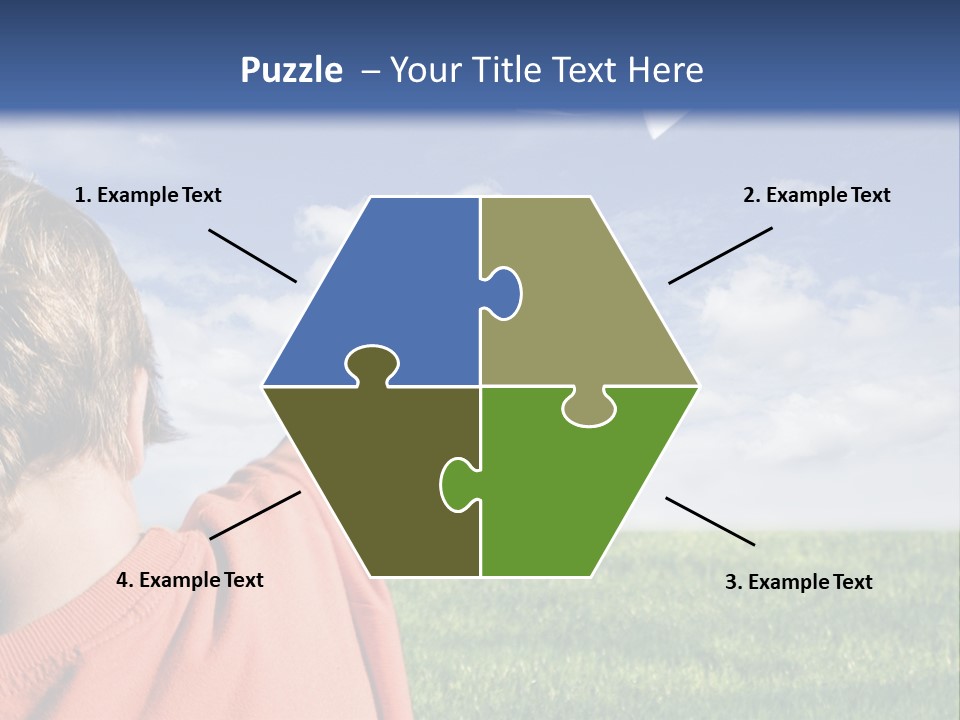 Away Youth Dart PowerPoint Template