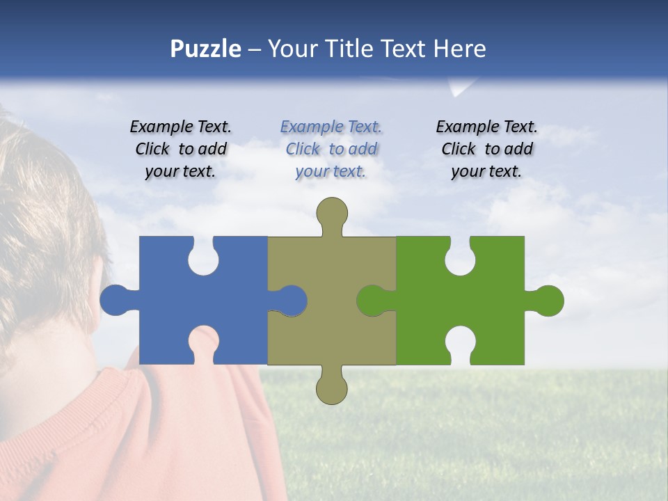 Away Youth Dart PowerPoint Template