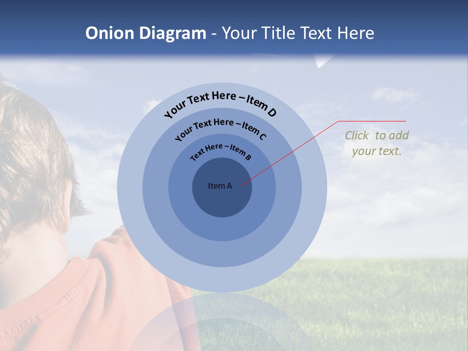 Away Youth Dart PowerPoint Template