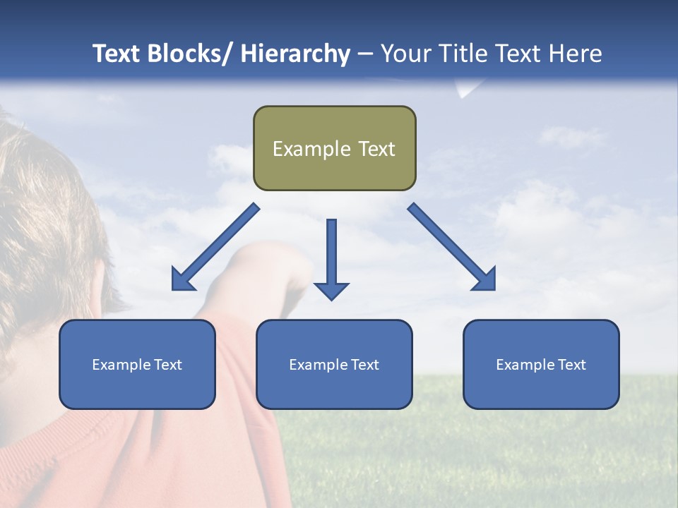 Away Youth Dart PowerPoint Template