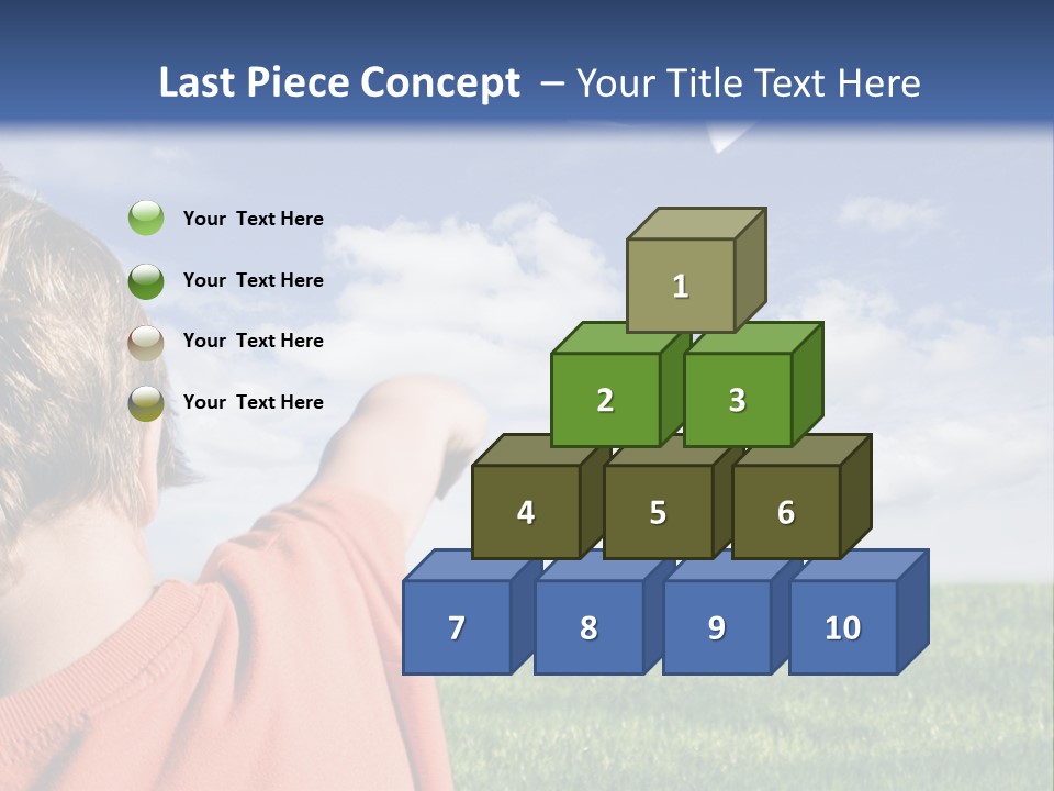 Away Youth Dart PowerPoint Template