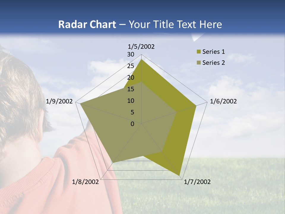 Away Youth Dart PowerPoint Template