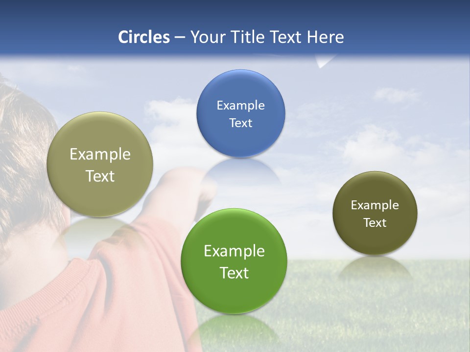 Away Youth Dart PowerPoint Template