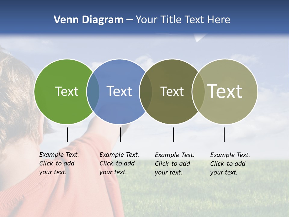 Away Youth Dart PowerPoint Template