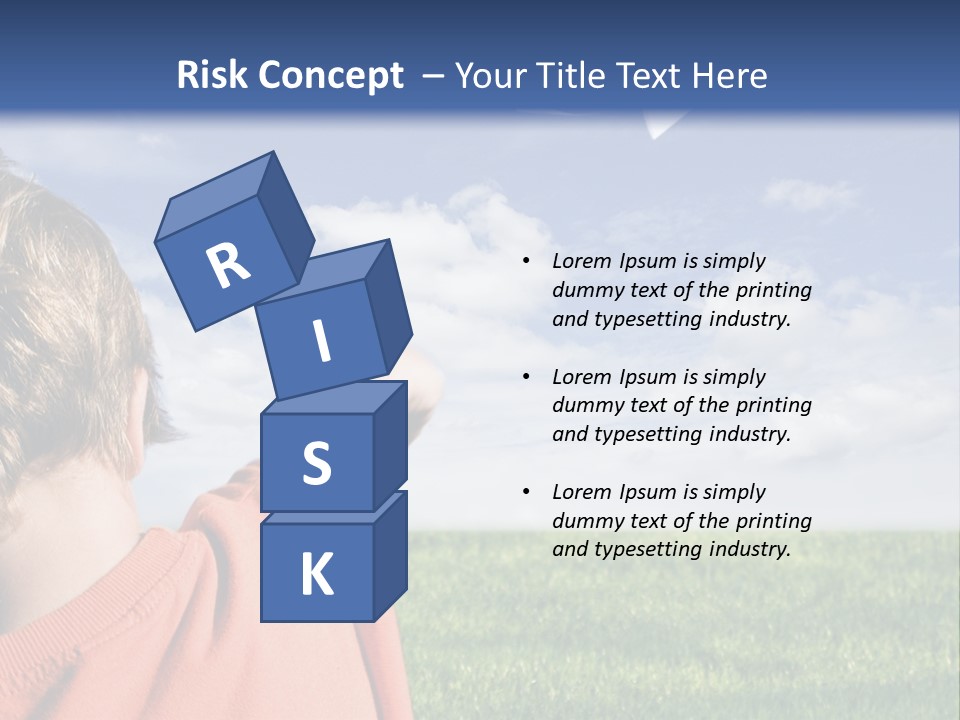 Away Youth Dart PowerPoint Template