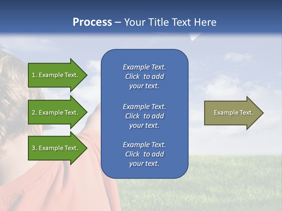 Away Youth Dart PowerPoint Template