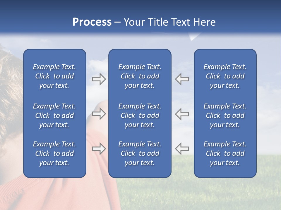 Away Youth Dart PowerPoint Template