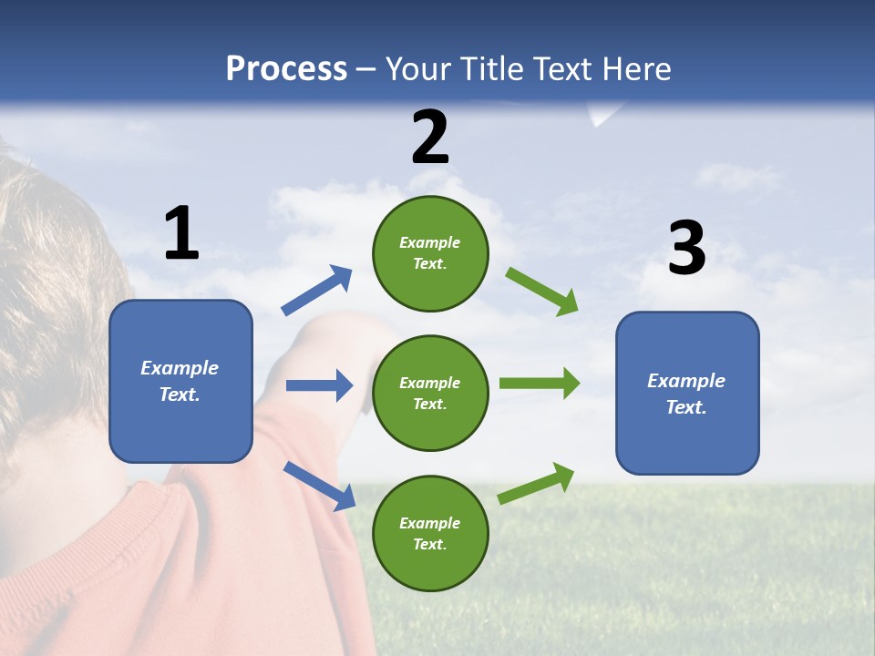 Away Youth Dart PowerPoint Template