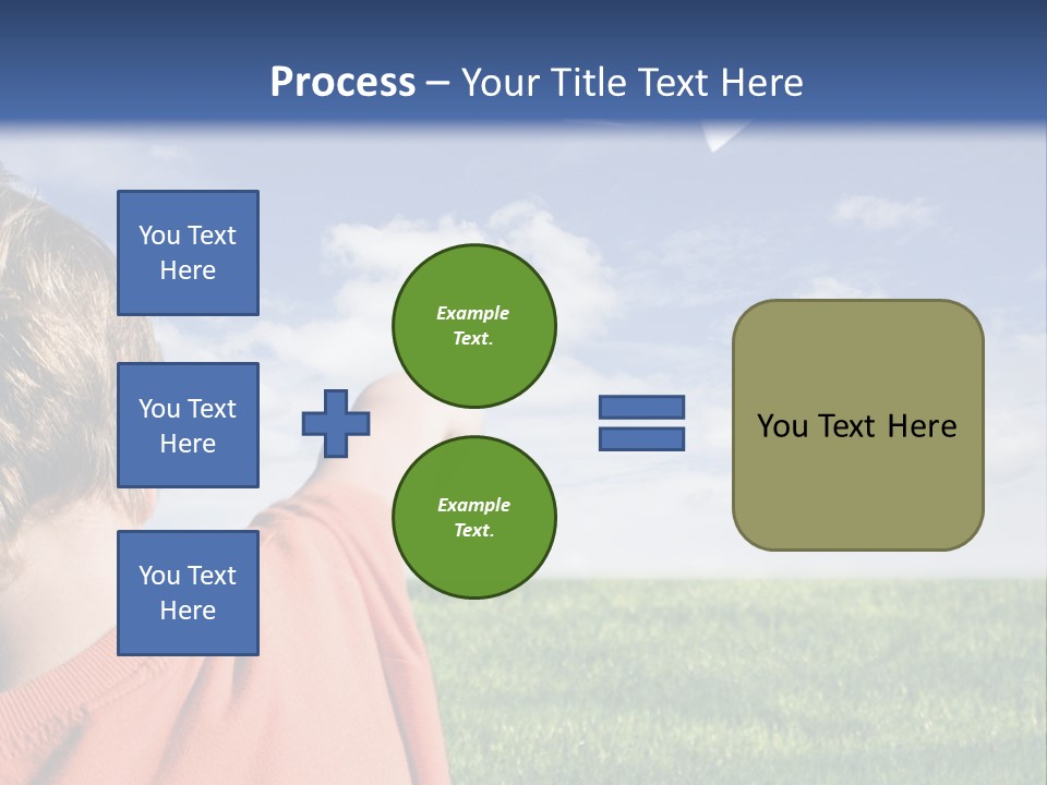 Away Youth Dart PowerPoint Template