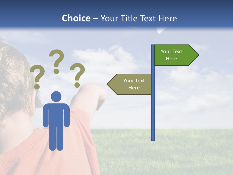 Away Youth Dart PowerPoint Template