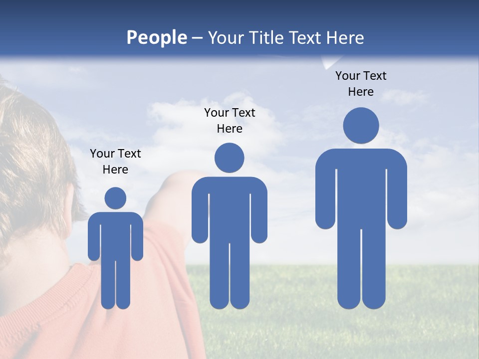 Away Youth Dart PowerPoint Template