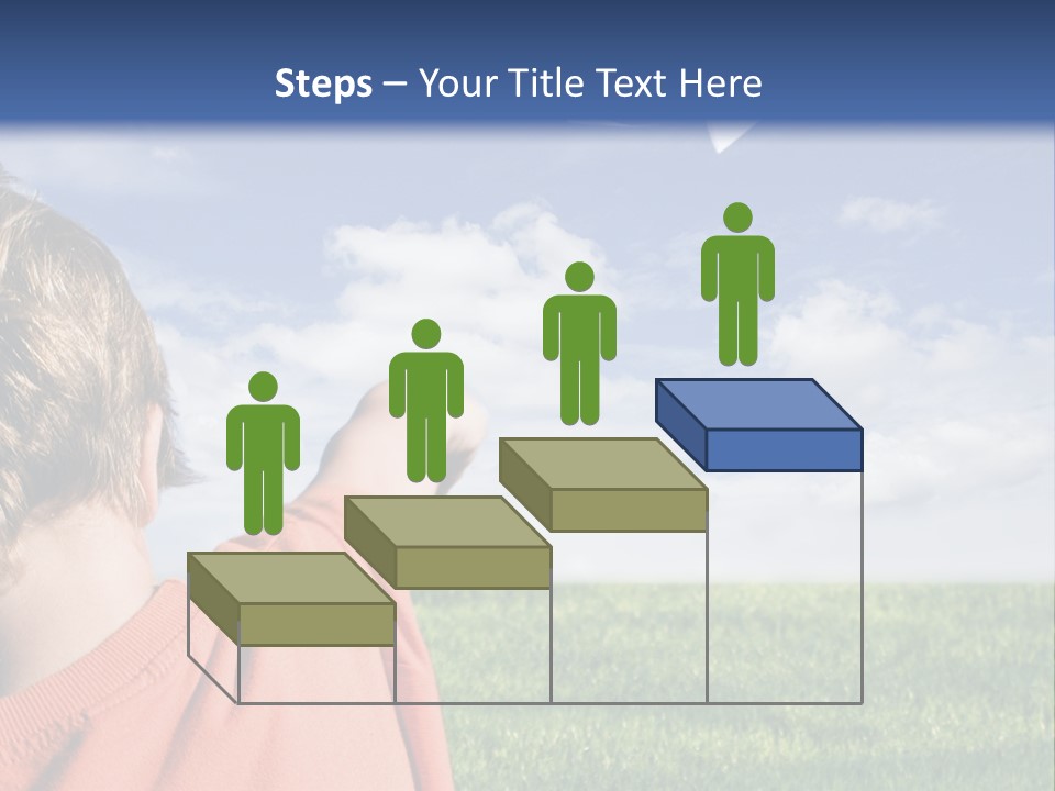 Away Youth Dart PowerPoint Template