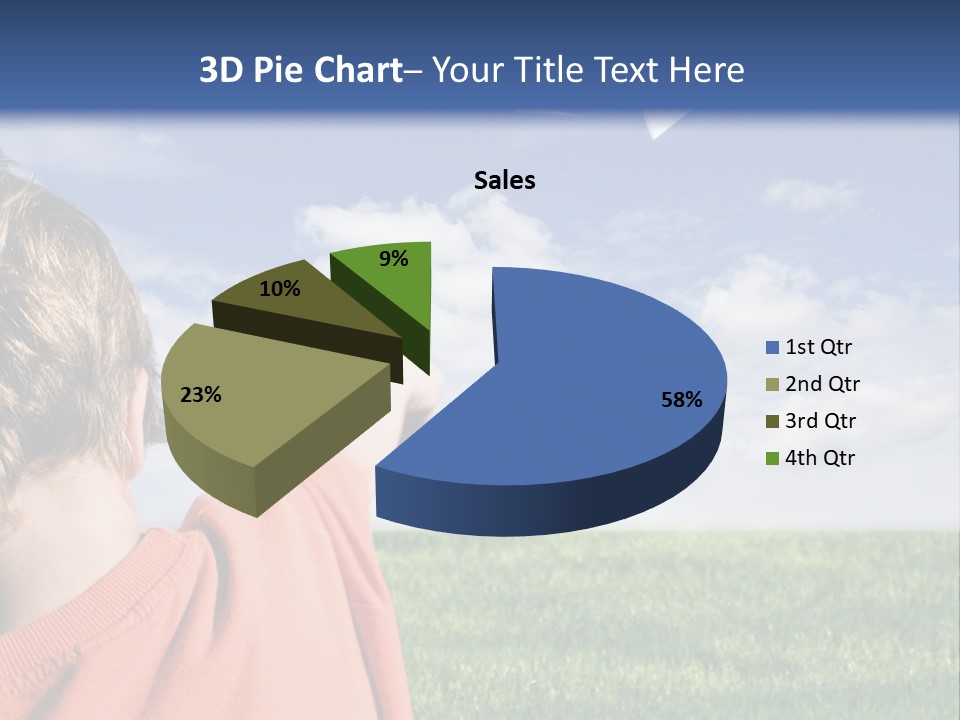 Away Youth Dart PowerPoint Template