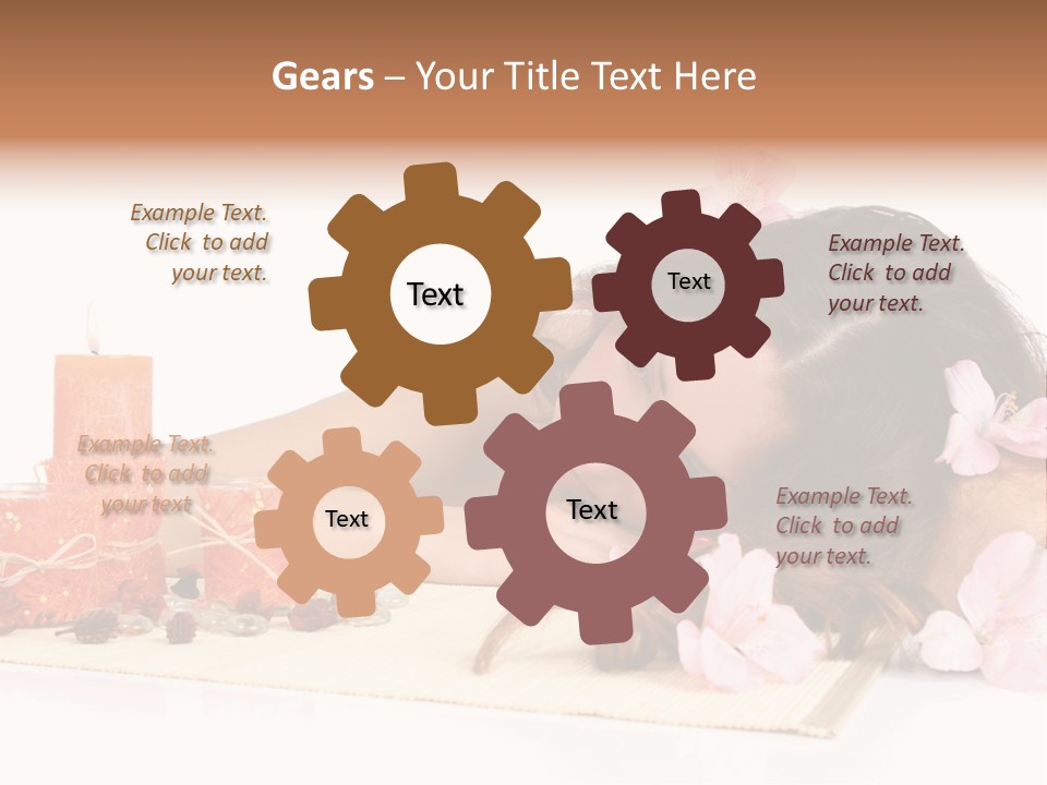 Frosty Natural Frost PowerPoint Template