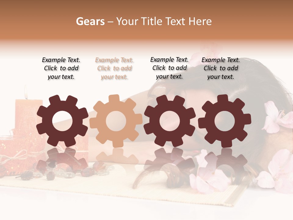 Frosty Natural Frost PowerPoint Template