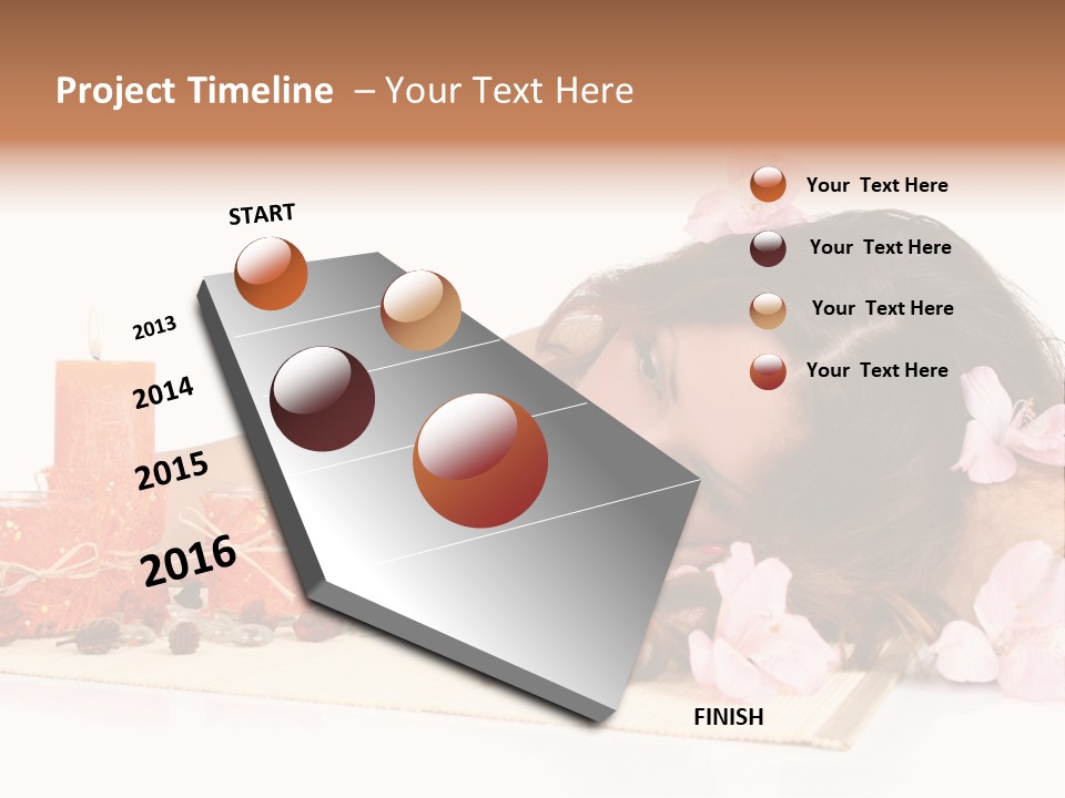 Frosty Natural Frost PowerPoint Template