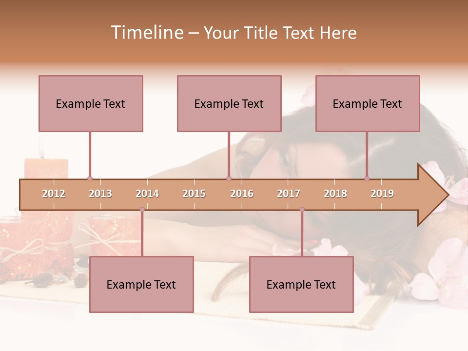 Frosty Natural Frost PowerPoint Template