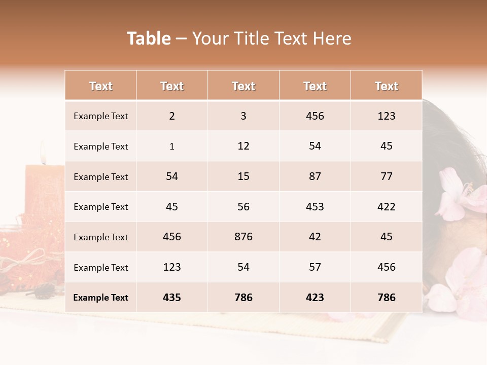 Frosty Natural Frost PowerPoint Template