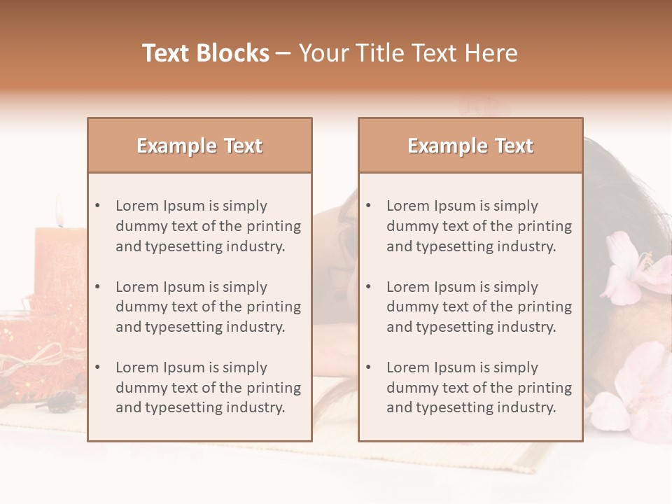Frosty Natural Frost PowerPoint Template