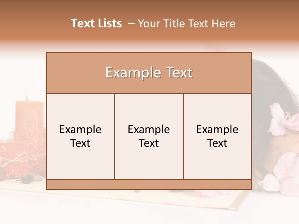 Frosty Natural Frost PowerPoint Template