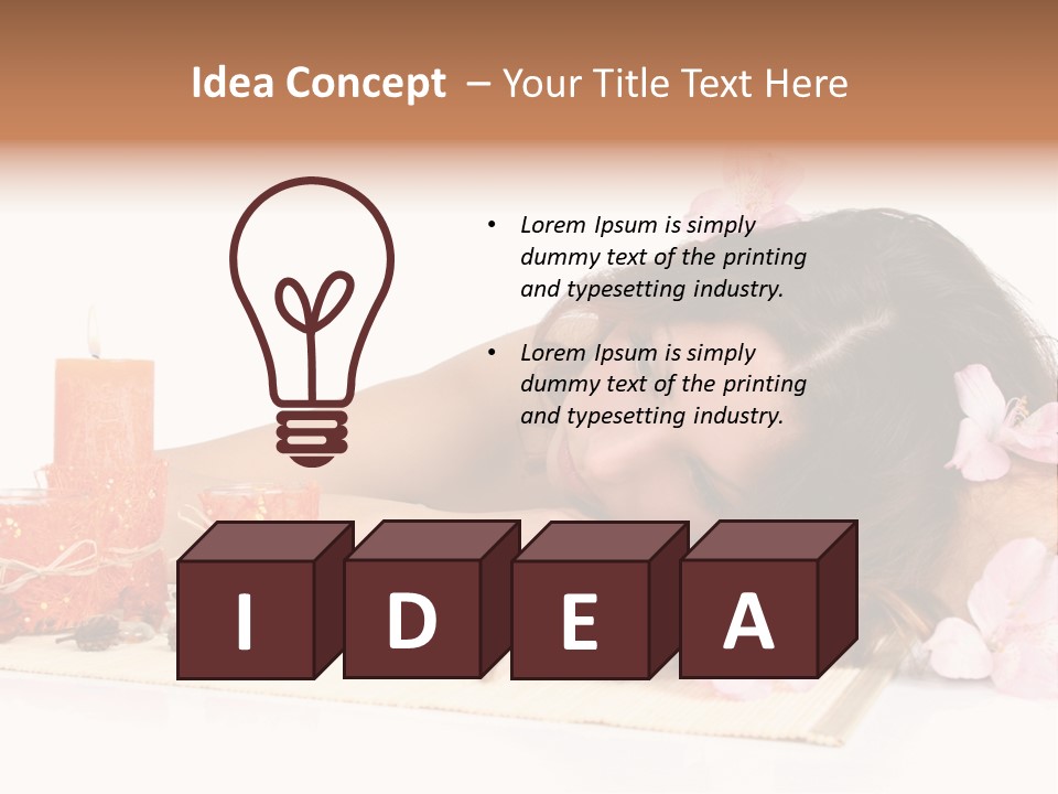 Frosty Natural Frost PowerPoint Template