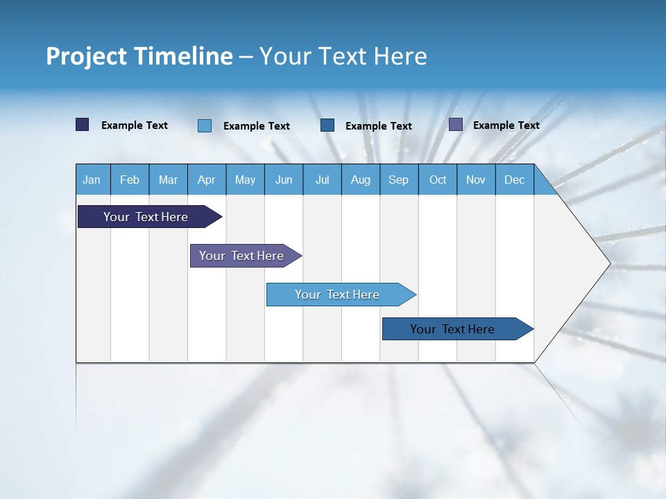 Frosty Natural Frost PowerPoint Template