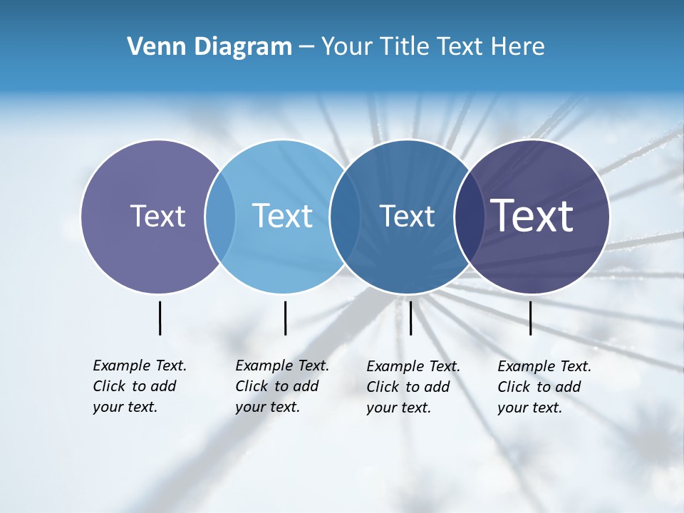 Frosty Natural Frost PowerPoint Template