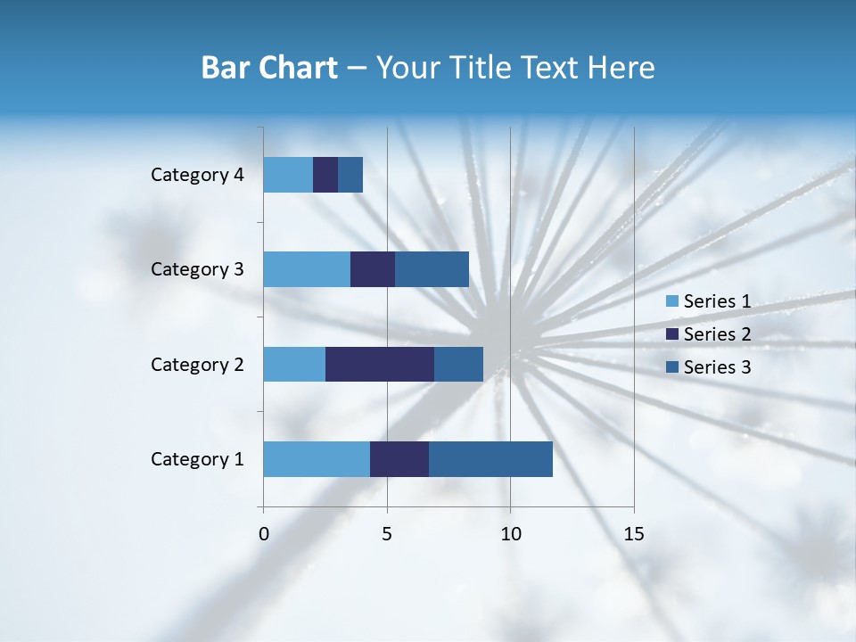 Frosty Natural Frost PowerPoint Template