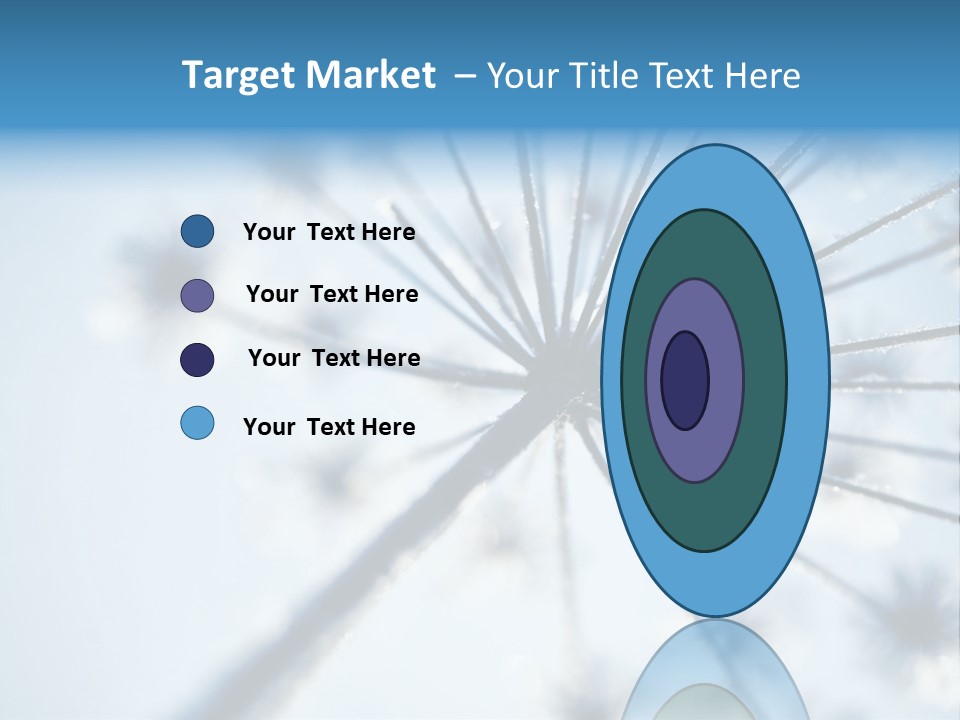 Frosty Natural Frost PowerPoint Template