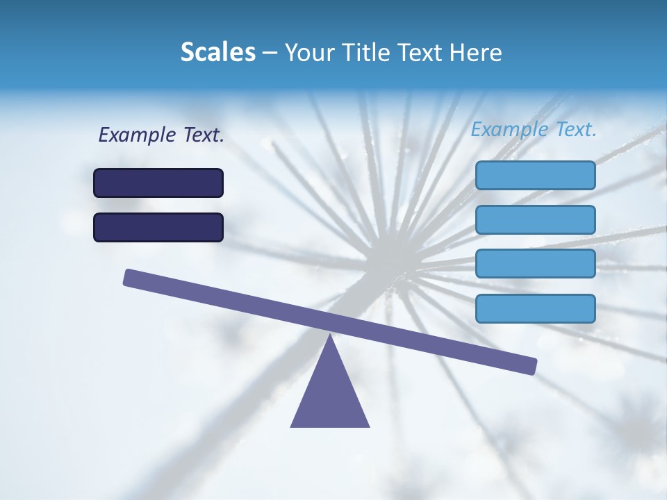 Frosty Natural Frost PowerPoint Template