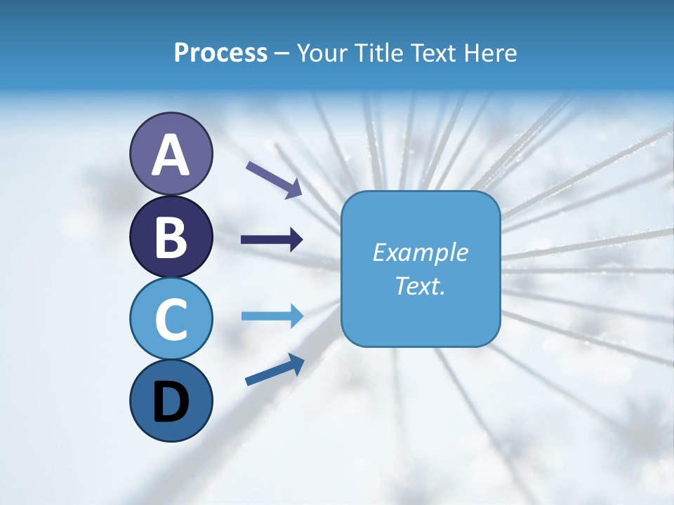 Frosty Natural Frost PowerPoint Template