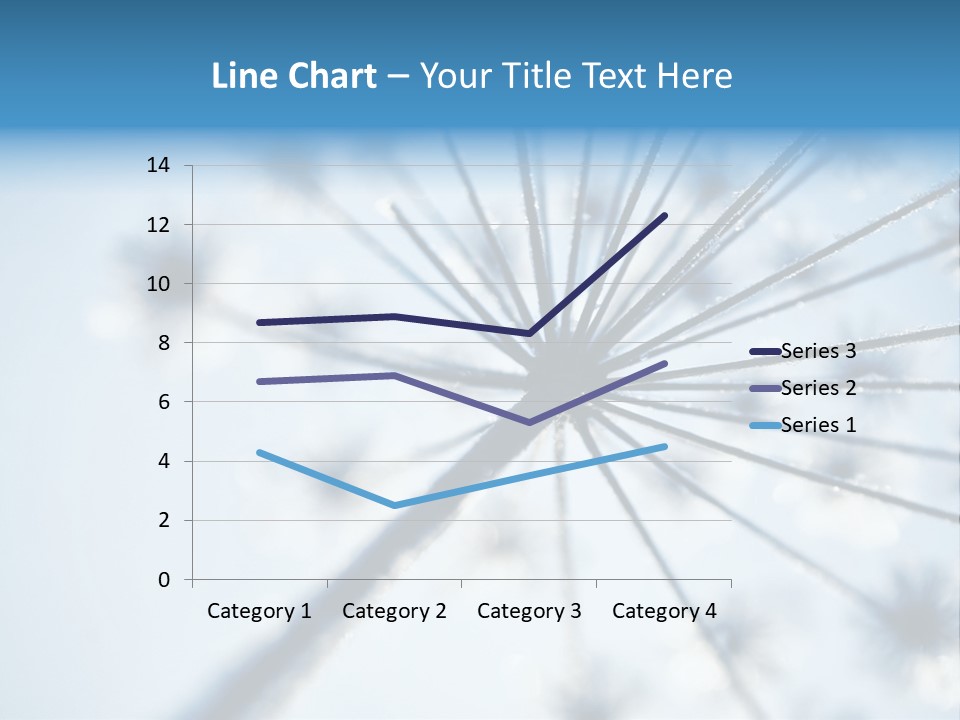 Frosty Natural Frost PowerPoint Template
