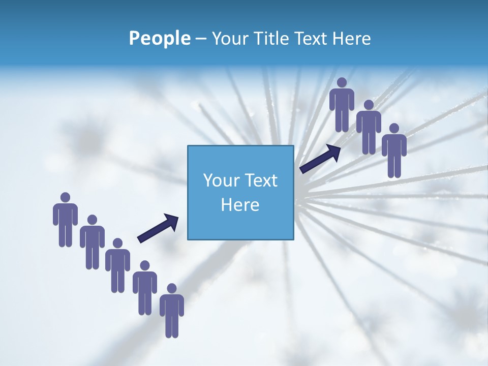 Frosty Natural Frost PowerPoint Template