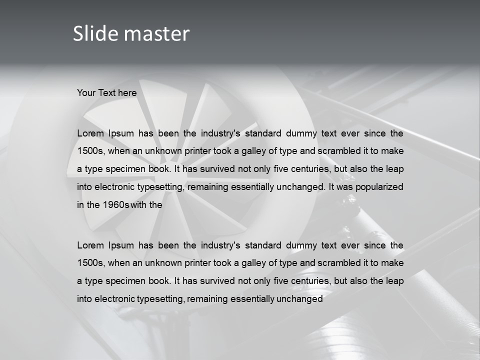Temperature Conditioning Building PowerPoint Template