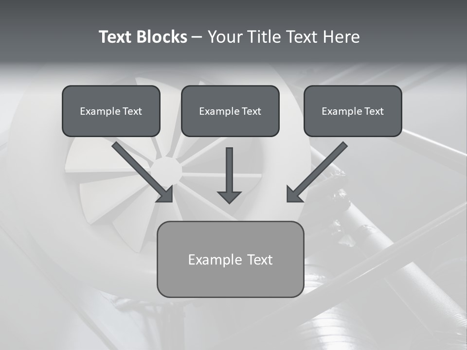 Temperature Conditioning Building PowerPoint Template