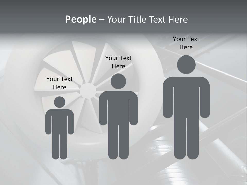 Temperature Conditioning Building PowerPoint Template