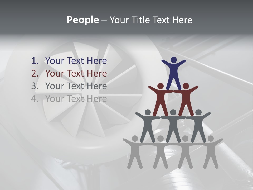 Temperature Conditioning Building PowerPoint Template