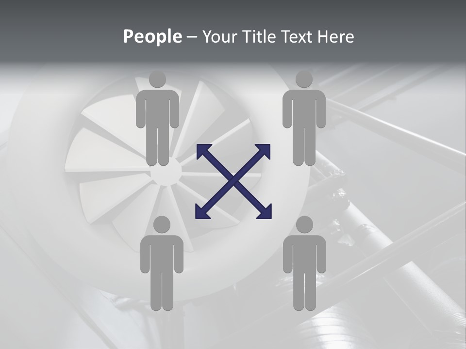 Temperature Conditioning Building PowerPoint Template