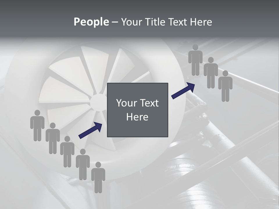 Temperature Conditioning Building PowerPoint Template