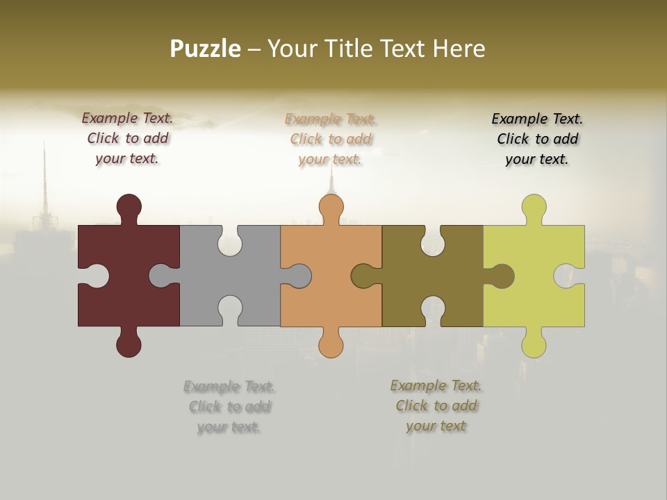 Clothes People Purchase PowerPoint Template