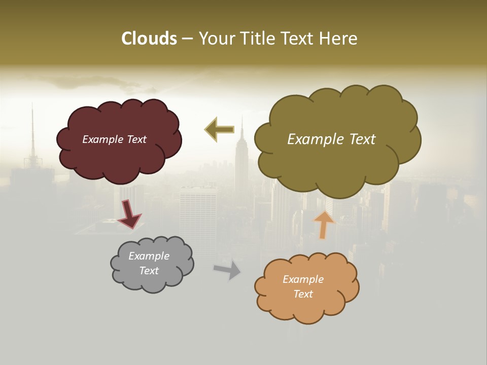 Clothes People Purchase PowerPoint Template