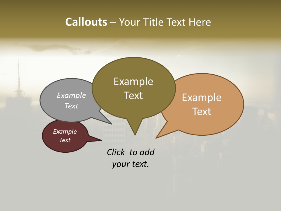 Clothes People Purchase PowerPoint Template